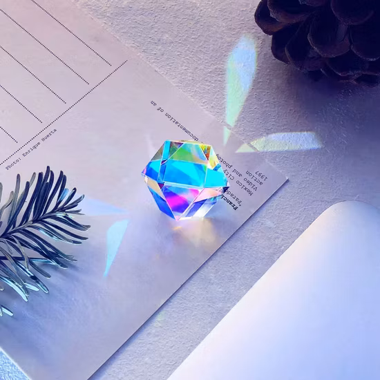 Divisor de vidro de cubo de sílica fundida de grau UV óptico Jgs1
